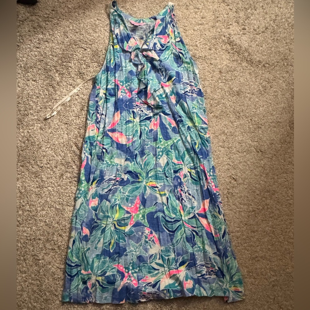 Lilly Pulitzer Multicolor Tropical Dress